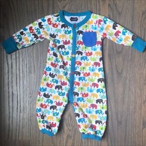 Mud pie Baby converter Onsie size 0-3mos